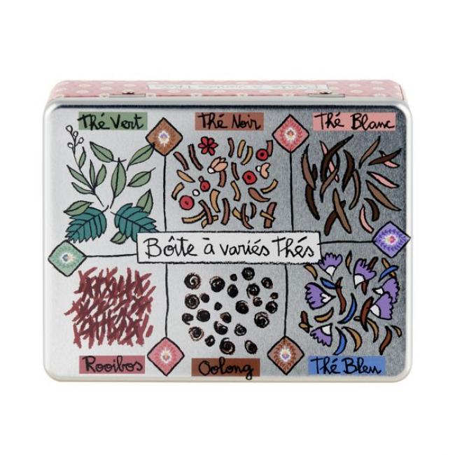 Bo&icirc;te &agrave; th&eacute; vari&eacute;s