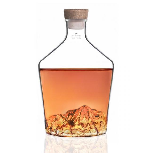 Carafe spiritueux Mont Blanc