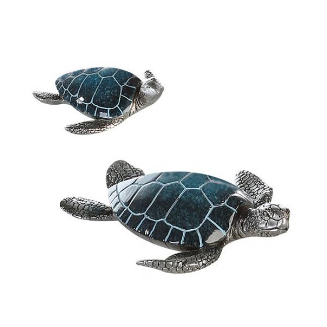 Tortue bleue 18 cm