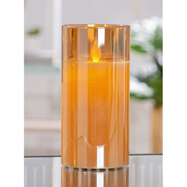 Bougie LED orange H16