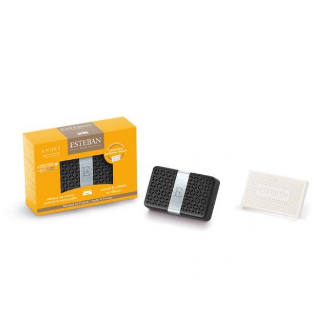 Diffuseur de voiture rechargeable parfum&eacute; ambre