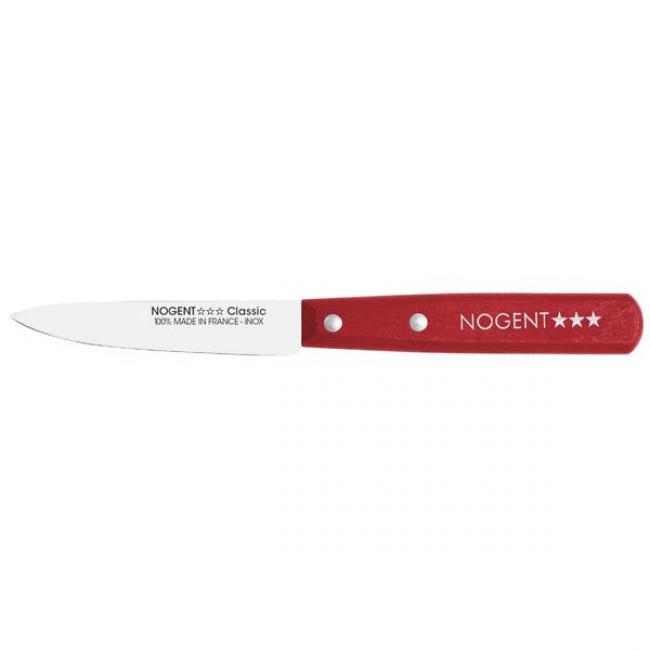 Couteau office classic pro bois lame lisse 9cm