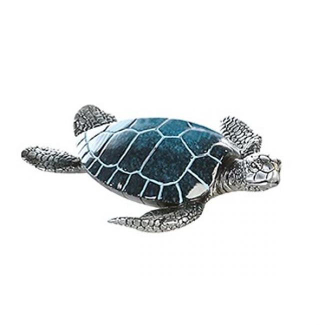 Tortue bleue 18 cm