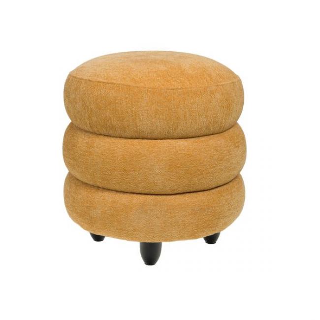 Pouf nuage jaune