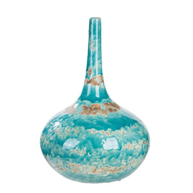 Vase, "Actros", c&eacute;ramique, vert
