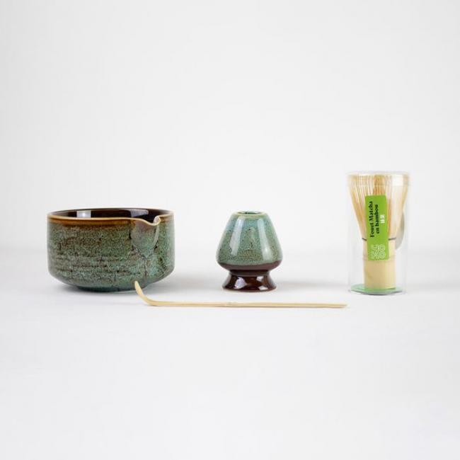 Coffret matcha Tradition 4 pi&egrave;ces