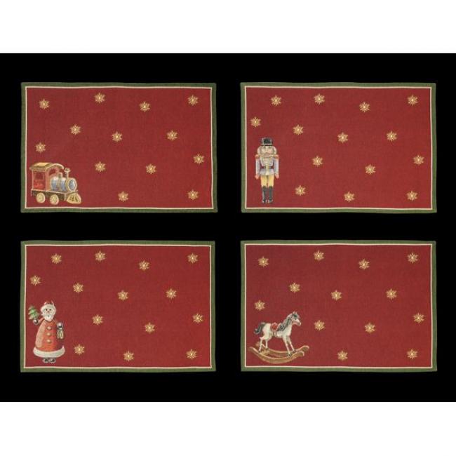 Set de 4 sets de table Toy's Delight