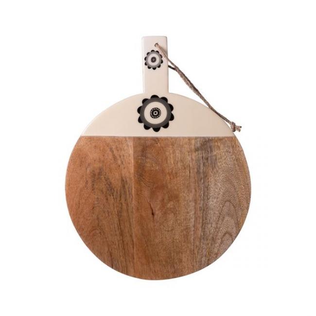 Planche &agrave; d&eacute;couper bambou Zanzibar ronde