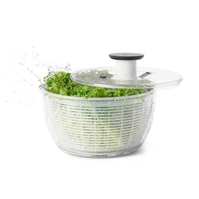 Essoreuse &agrave; salade transparente 26 cm