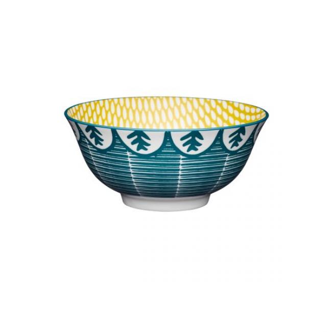Bol Buddha bowl - motifs feuilles