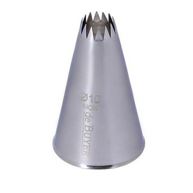 Douille &agrave; petits fours inox 12 dents