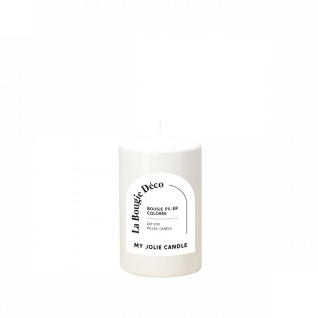 BOUGIE PILIER MOYENNE BLANC
