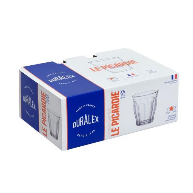 Boite de 6 gobelets Picardie 25 cl