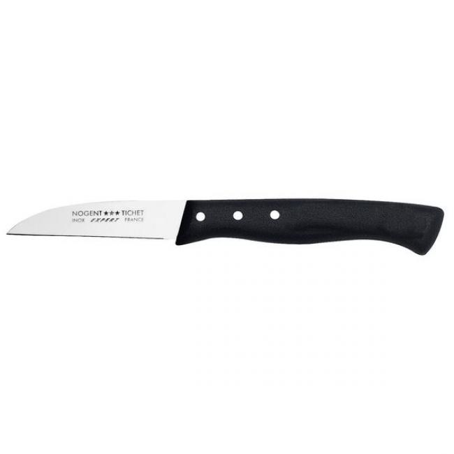 Couteau d'office lame 6,5 cm Expert affident&eacute;&reg; noir
