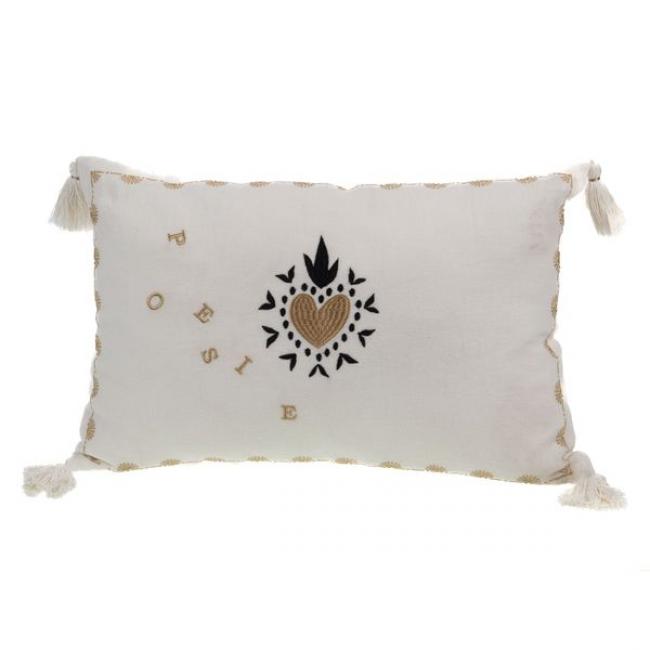 Coussin Po&eacute;sie 40x60cm