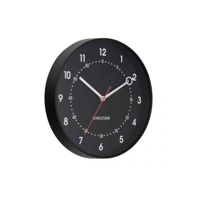 Horloge fresco noir