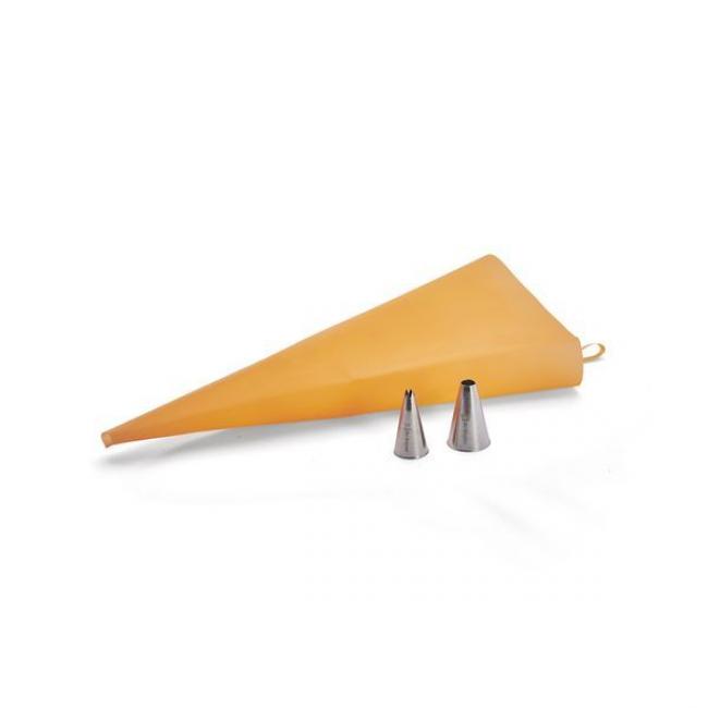 Poche &agrave; douille silicone + 2 douilles