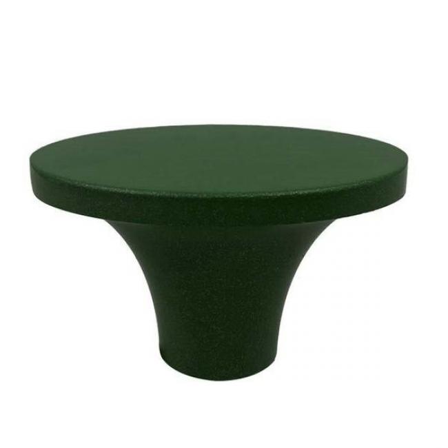 Poignée métal verte