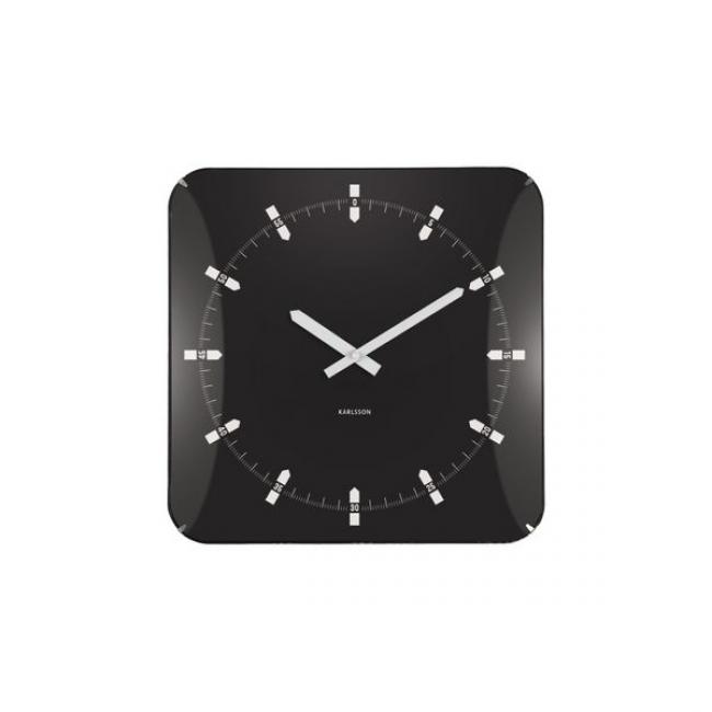 Horloge murale sucinto noir