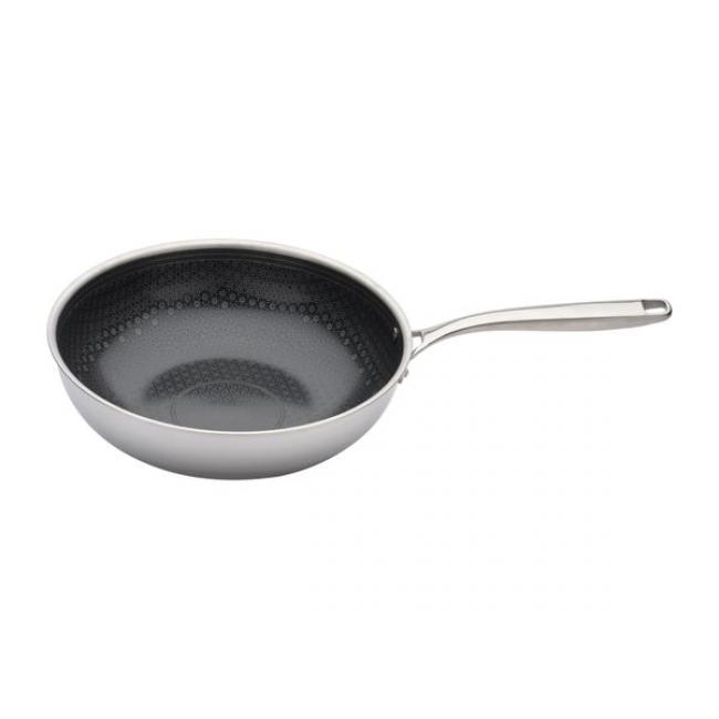 Wok C&eacute;ramique Inox 30cm