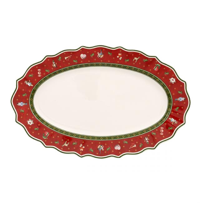 Plat de service oval 38x23,5cm