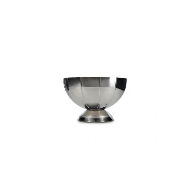 Seau &agrave; champagne Nox argent 32 x H.21 cm