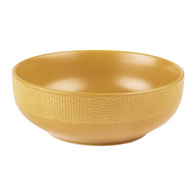 Bol à salade Vesuvio safran 16,5 cm