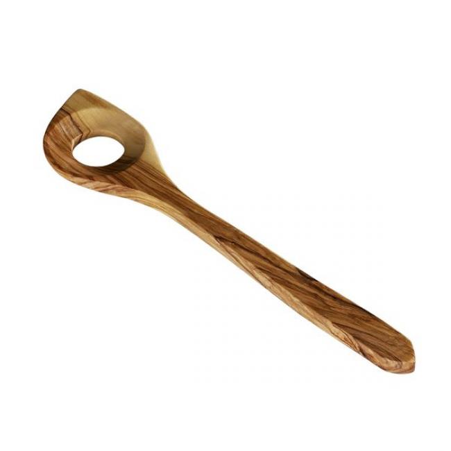 Cuill&egrave;re en bois avec trou Toscana
