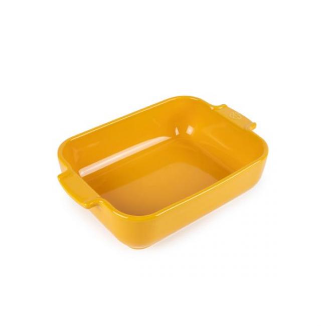 Plat &agrave; four jaune 25 cm