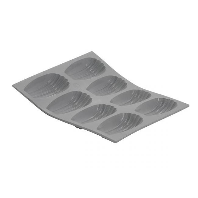 Moule souple 8 madeleines Elastomoule&reg;