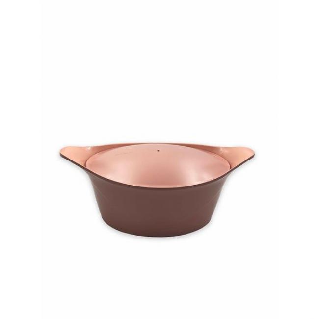 Cocotte ovale 33 cm guimauve