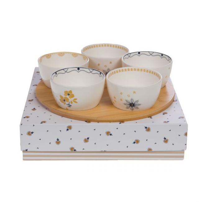 Coffret plateau ap&eacute;ritif tournant P&eacute;sie