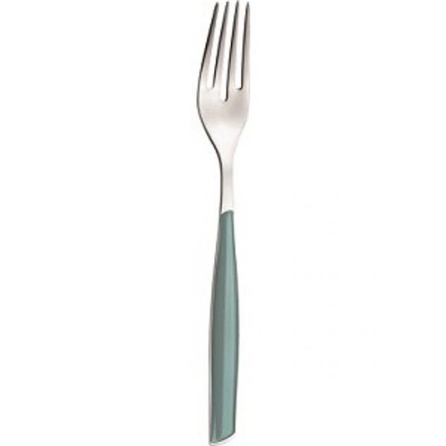 Fourchette de table GLAMOUR vert c&eacute;ladon