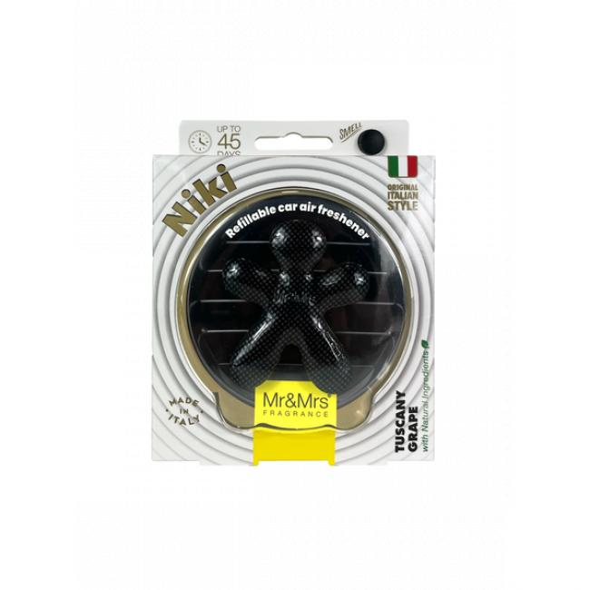 Diffuseur de voiture niki noir fibre de carbonne
