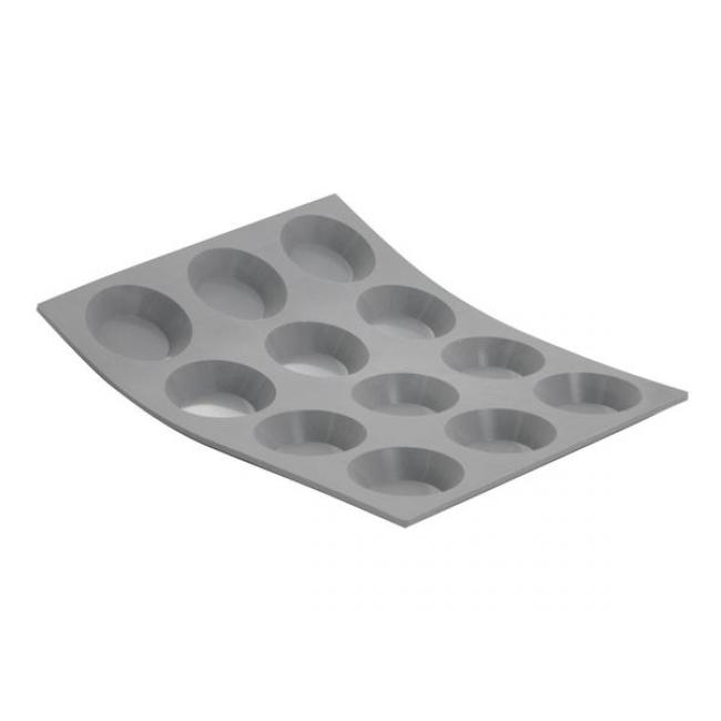 Moule souple 12 mini-tartelettes Elastomoule&reg;