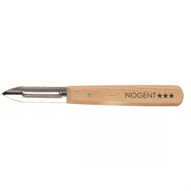 Eplucheur 2 tranchants classic manche h&ecirc;tre