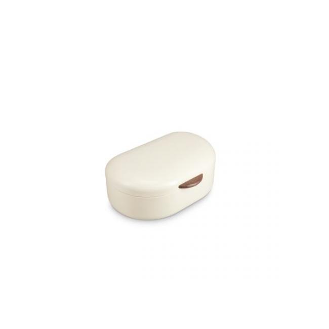 Bo&icirc;te &agrave; pain 33,5x21xH14,5cm beige Crust
