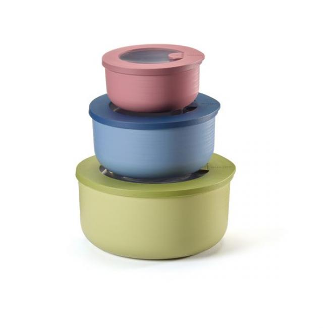 Lot de 3 boites de conservation Store&More