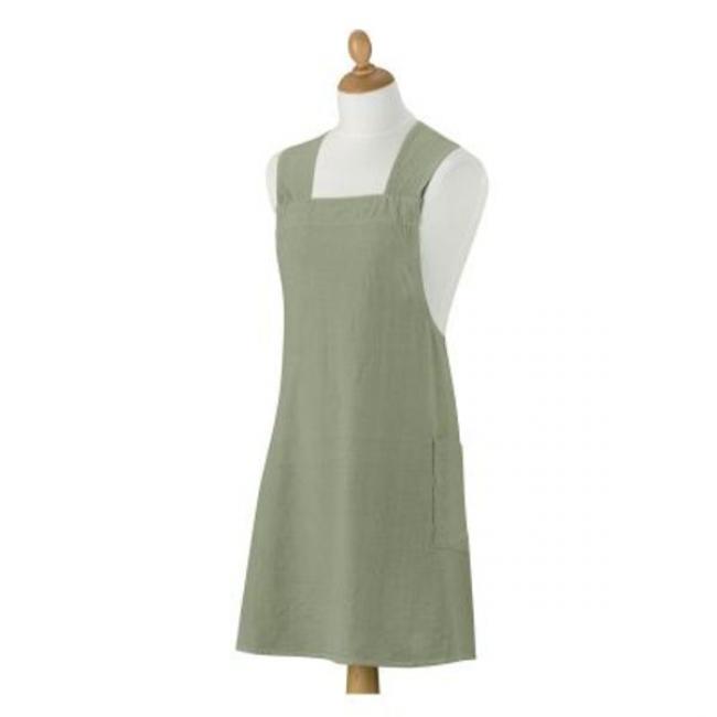 TABLIER DE CUISINE JAPONAIS RECYCL&Eacute; HARU MATCHA