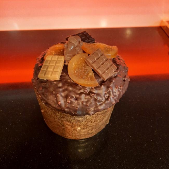 Panettone enrobé chocolat