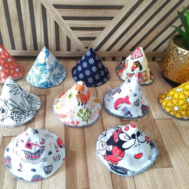 Lot de 10 :Pare pipi –  tipi stop pipi – &eacute;ponge et coton