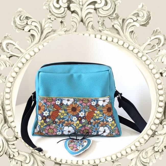 Sac La beaut&eacute; de Maui – pi&egrave;ce unique cretonne (frais de port offert)
