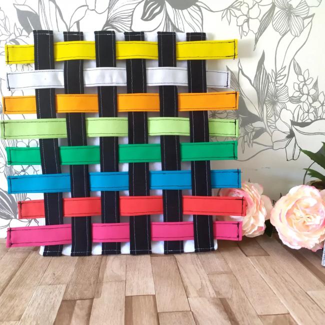 Grand Tissage Montessori Multicolore 30 cm /25