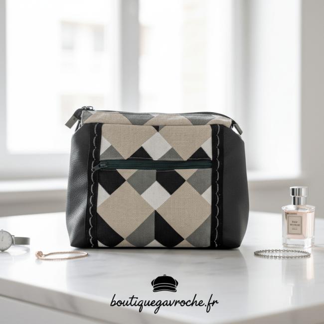 Pochette Zipp&eacute;e &laquo;&nbsp;Urban Chic&nbsp;&raquo; – (frais de port offert)