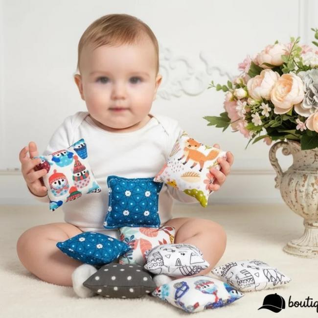 7 sacs sensoriels &laquo;&nbsp;fantaisie et Ouate&nbsp;&raquo;