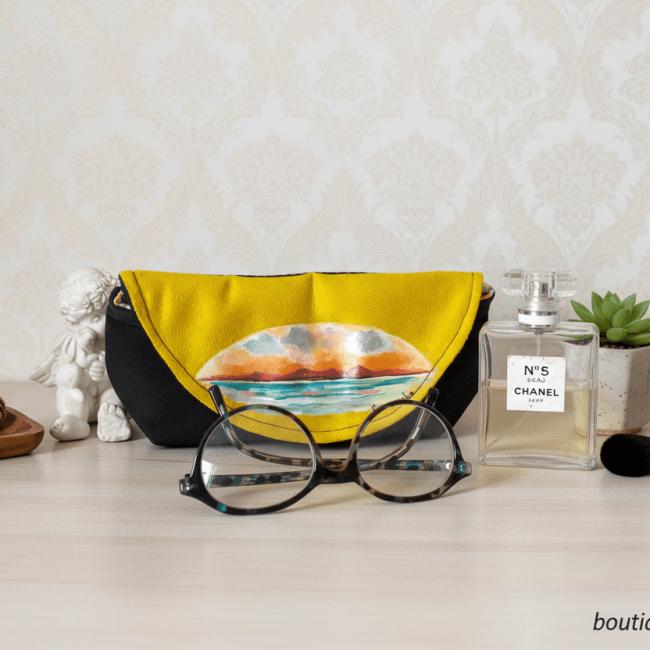&Eacute;tui &agrave; lunettes artisanal EVASION (frais de port offert)