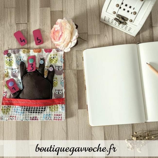 Main &agrave; compter Chocolat Framboise