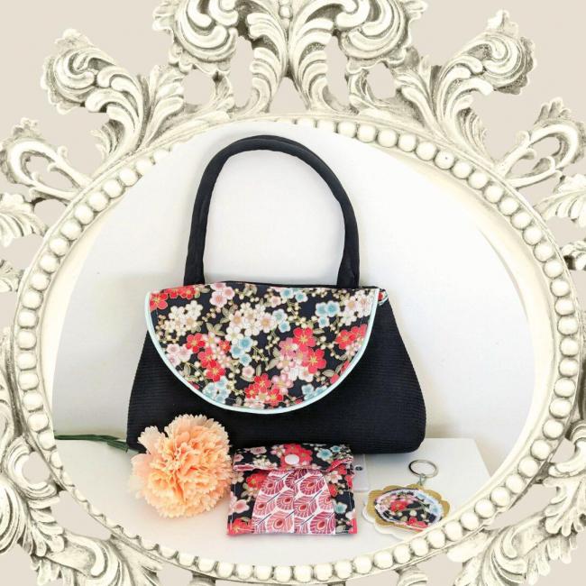 Sac de Soir&eacute;e Moorea Japonaise et accessoires (frais de port offert)