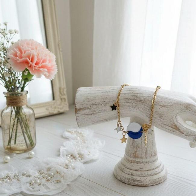 Bracelet r&eacute;versible &laquo;&nbsp;Odyss&eacute;e &Eacute;toil&eacute;e&nbsp;&raquo;
