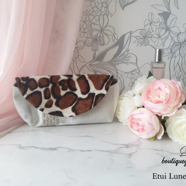 Etui &agrave; lunettes Savane